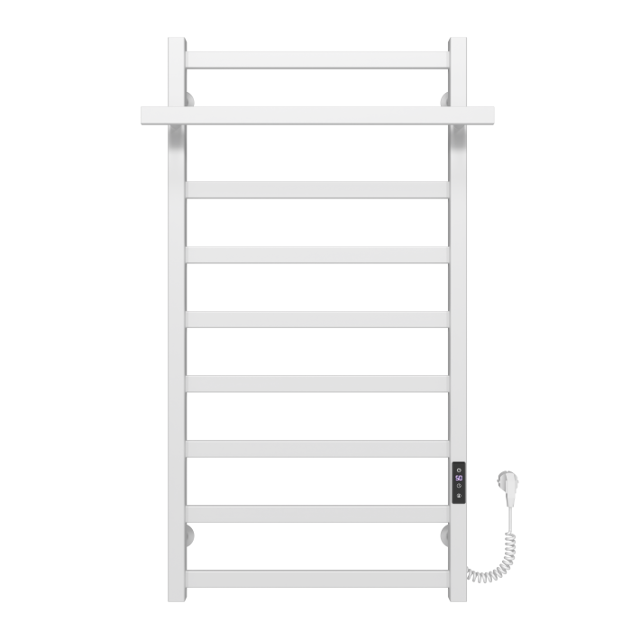 Полотенцесушитель электрический Aqua (1000*500,9,Белый,Правое подключение,JD04)