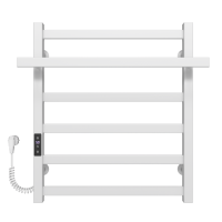 Electric towel dryer Aqua (600*500,6,White,Left,JD04)