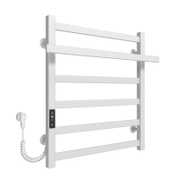 Electric towel dryer Aqua (600*500,6,White,Left,JD04)