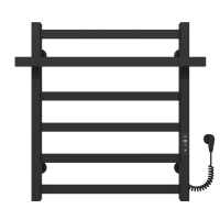 Electric towel dryer Aqua (600*500,6,Black,Right,JD04)