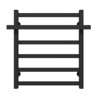 Water towel dryer Aqua (600*500,6,Black,Lower)