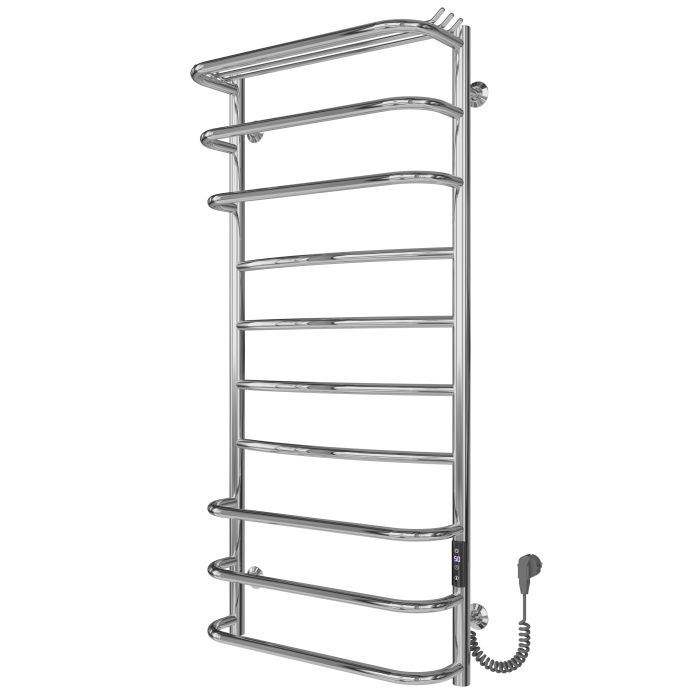 Electric towel dryer Aurora (1100*500,10,Polished,Right,JD03)