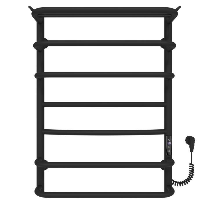 Electric towel dryer Aurora (700*500,7,Black,Right,JD03)