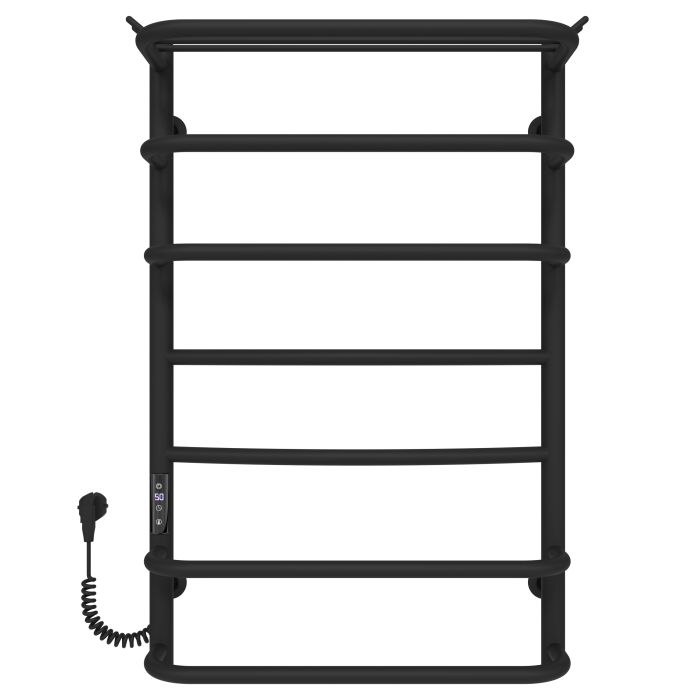 Electric towel dryer Aurora (800*500,7,Black,Left,JD03)