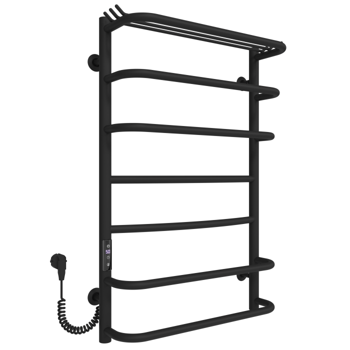 Electric towel dryer Aurora (800*500,7,Black,Left,JD03)