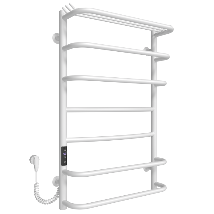 Electric towel dryer Aurora (800*500,7,White,Left,JD03)