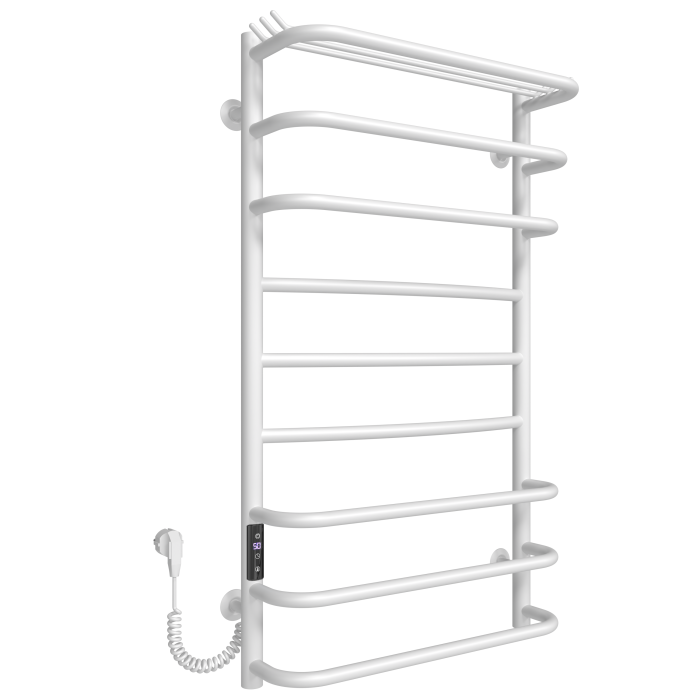 Electric towel dryer Aurora (900*500,9,White,Left,JD03)