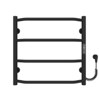 Electric towel dryer Ava (500*500,4,Black,Right,JD03)