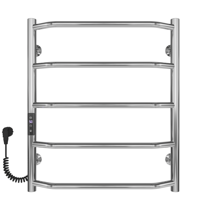 Electric towel dryer Ava (600*500,5,Polished,Left,JD03)
