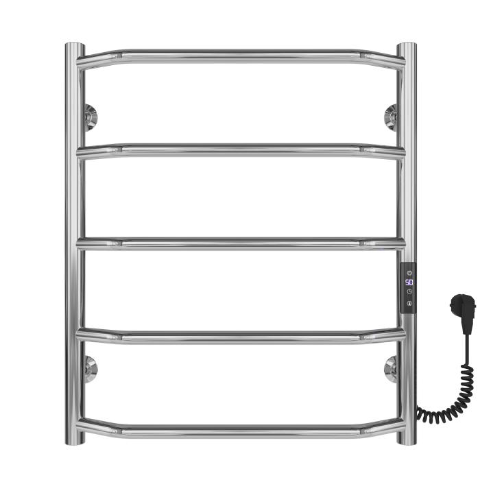 Electric towel dryer Ava (600*500,5,Polished,Right,JD03)