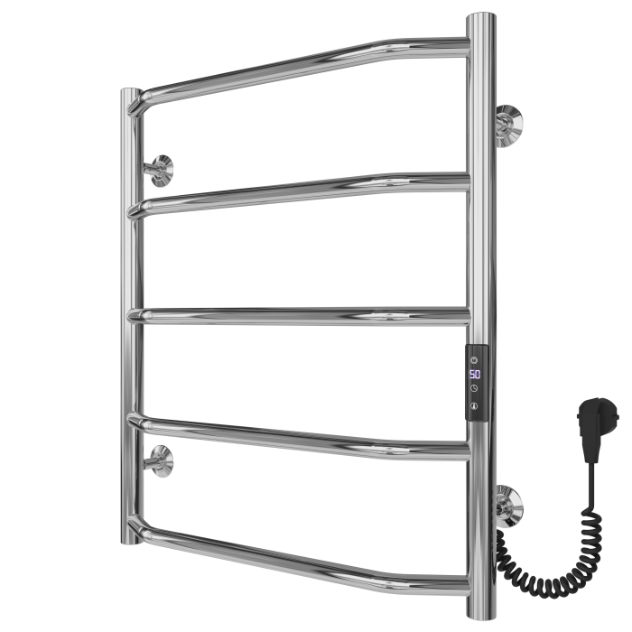 Electric towel dryer Ava (600*500,5,Polished,Right,JD03)