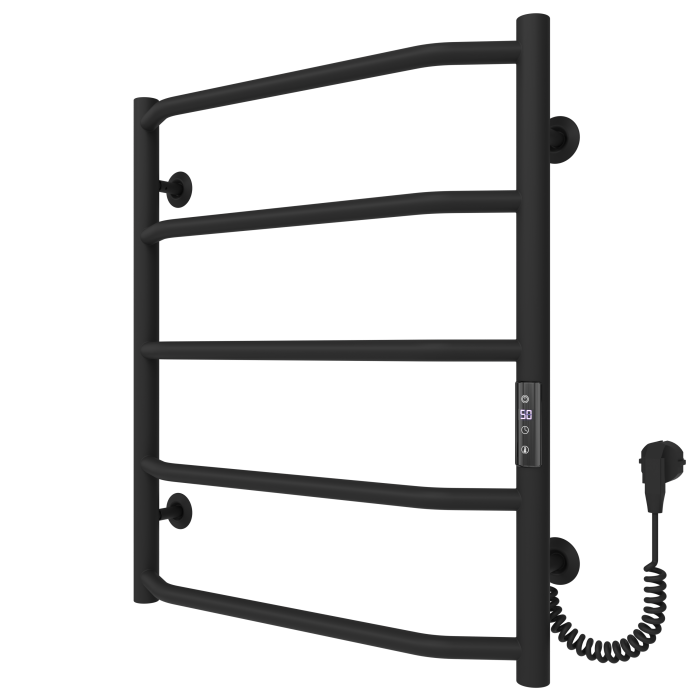 Electric towel dryer Ava (600*500,5,Black,Right,JD03)