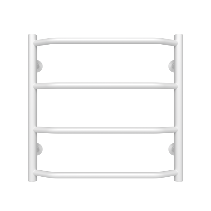 Рушникосушарка водяна Ava (500*500,4,Біла,Нижнє підключення)