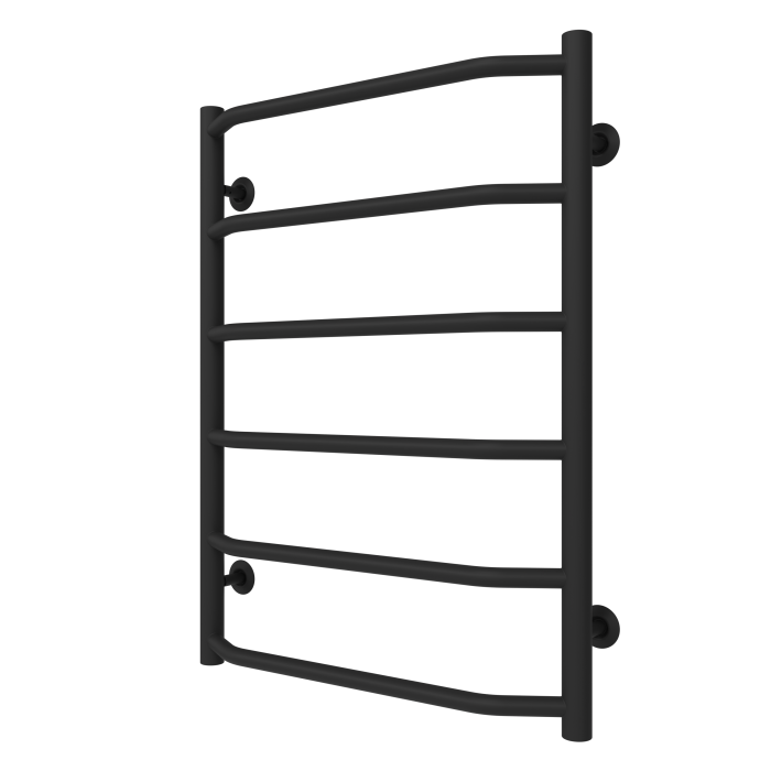 Рушникосушарка водяна Ava (700*500,6,Чорна,Нижнє підключення)