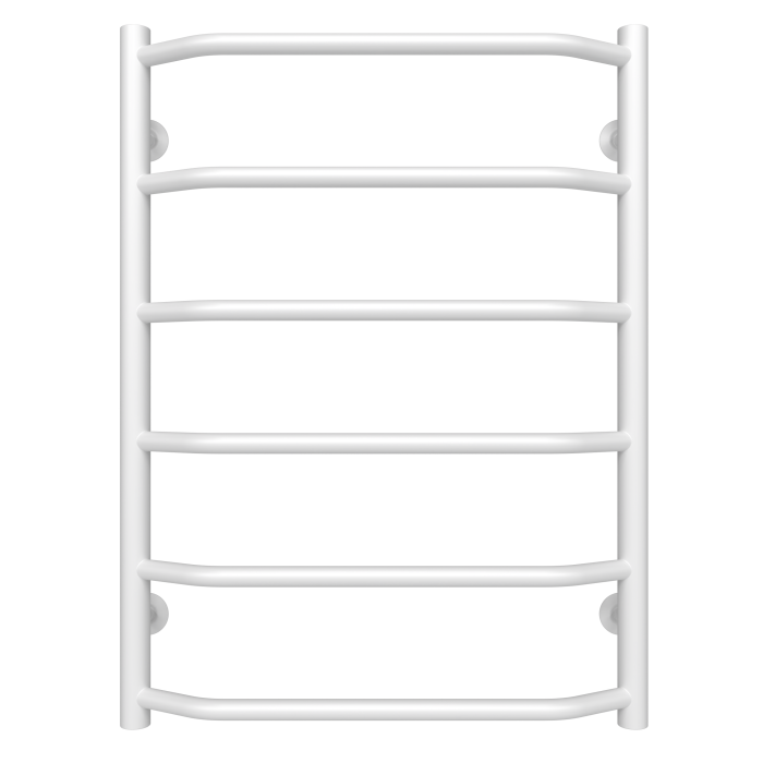 Water towel dryer Ava (700*500,6,White,Lower)