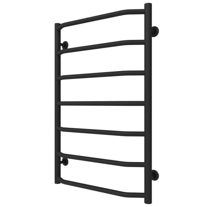 Рушникосушарка водяна Ava (800*500,7,Чорна,Нижнє підключення)