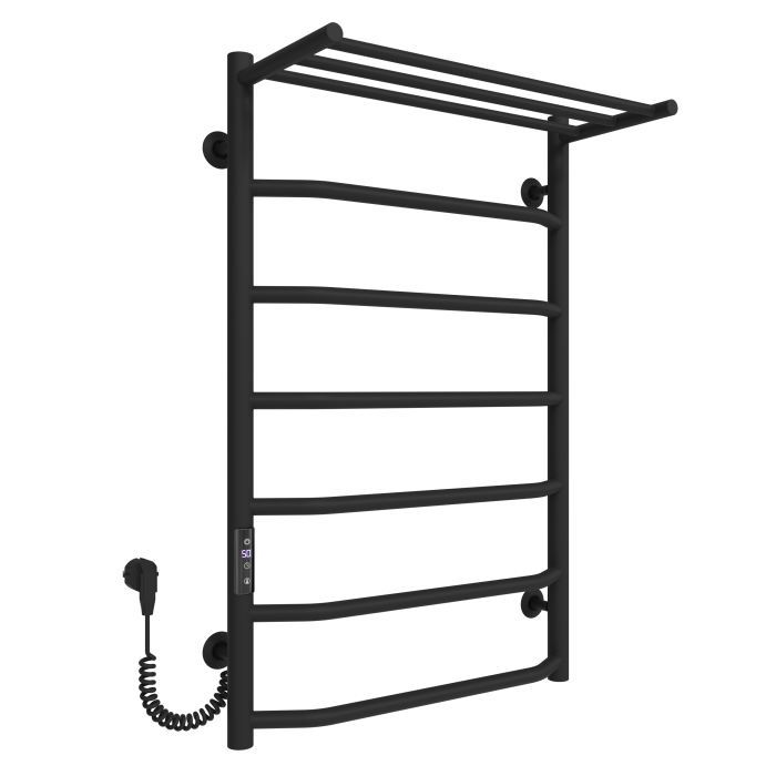 Electric towel dryer Dream (800*500,7,Black,Left,JD03)
