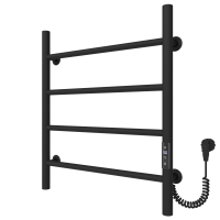 Electric towel dryer Round (600*500,4,Black,Right,JD03)
