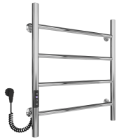 Electric towel dryer Round (600*500,4,Polished,Left,JD03)