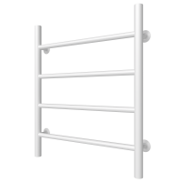 Рушникосушарка водяна Round (600*500,4,Біла,Ліве підключення)