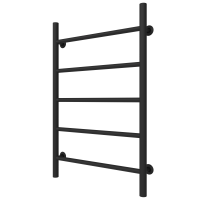 Water towel dryer Round (800*500,5,Black,Left)
