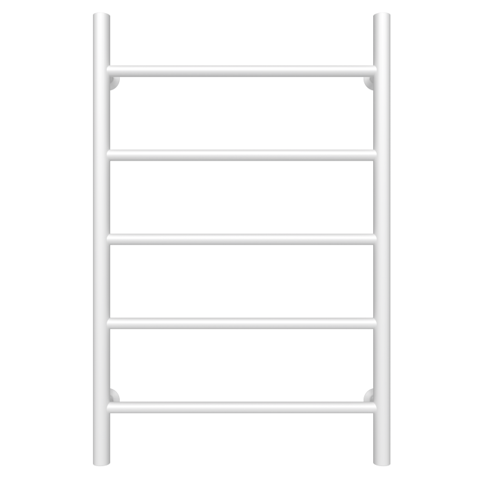 Рушникосушарка водяна Round (800*500,5,Біла,Нижнє підключення)