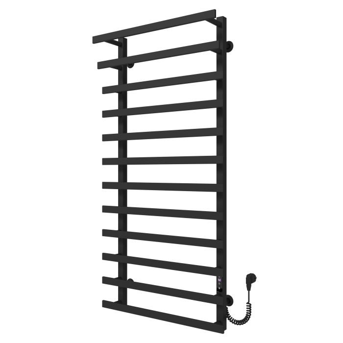 Рушникосушарка електрична Radiant (1200*500,10,Чорна,Праве підключення,JD04)