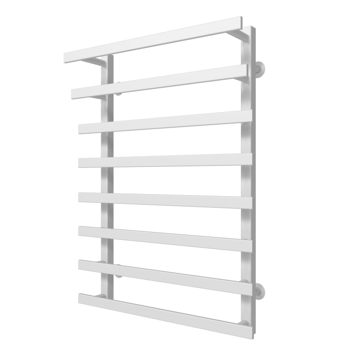 Water towel dryer Radiant (800*500,7,White,Right)