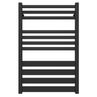 Water towel dryer Silvia (800*500,11,Black,Right)