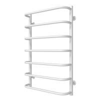 Рушникосушарка водяна Sunny (800*500,7,Біла,Праве підключення)