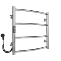 Electric towel dryer Sora (500*500,4,Polished,Left,JD03)