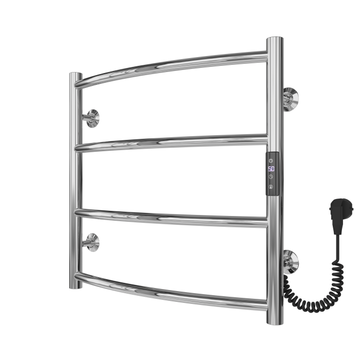 Electric towel dryer Sora (500*500,4,Polished,Right,JD03)