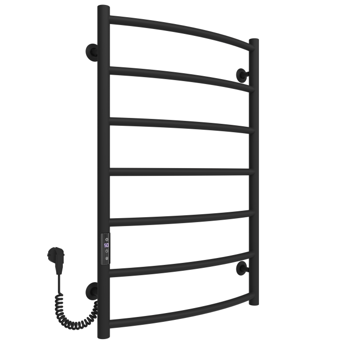 Electric towel dryer Sora (800*500,7,Black,Left,JD03)