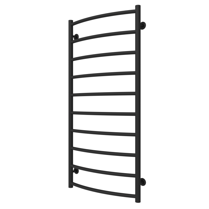 Рушникосушарка водяна Sora (1100*500,10,Чорна,Ліве підключення)