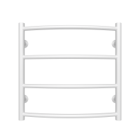 Water towel dryer Sora (500*500,4,White,Right)