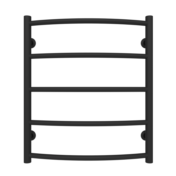 Рушникосушарка водяна Sora (600*500,5,Чорна,Нижнє підключення)