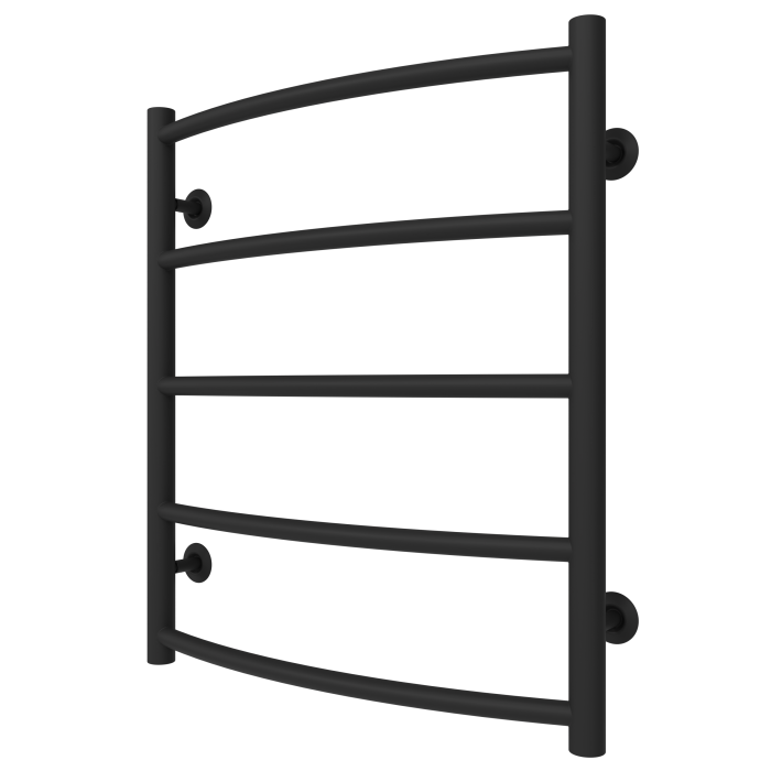 Рушникосушарка водяна Sora (600*500,5,Чорна,Нижнє підключення)