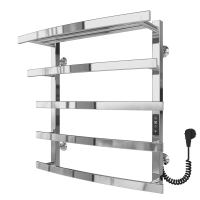 Electric towel dryer Terra (600*500,5,Polished,Right,JD04)