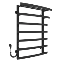 Electric towel dryer Terra (800*500,7,Black,Left,JD04)