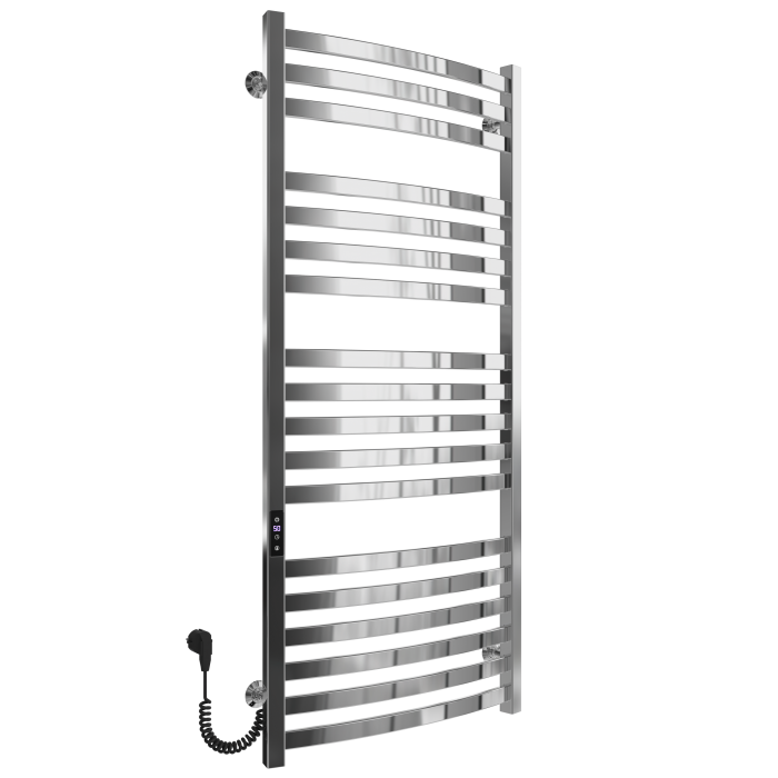 Electric towel dryer Vega (1200*500,18,Polished,Left,JD04)