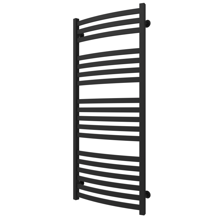 Water towel dryer Vega (1200*500,18,Black,Right)